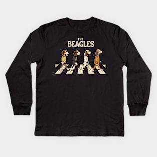 The Beagles Kids Long Sleeve T-Shirt